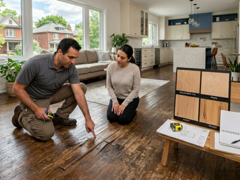 replace hardwood floors