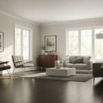 Laminate flooring installed in an Ottawa home, showcasing a hardwood-look plank design with durable, scratch-resistant surfaces.