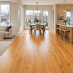 Warm Wood Tone Flooring