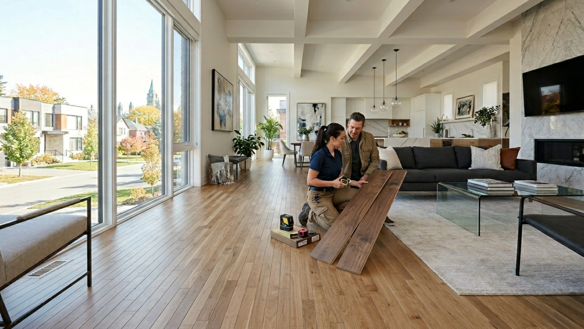 Wide Plank Flooring