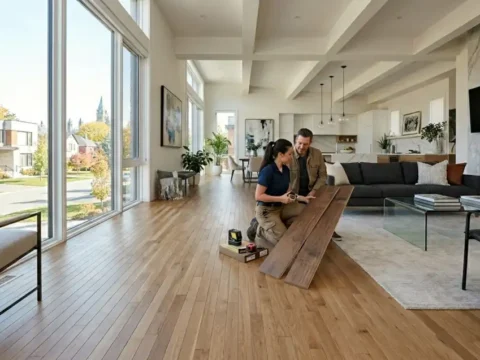 Wide Plank Flooring