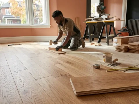 Engineered Wood Floor Installation
