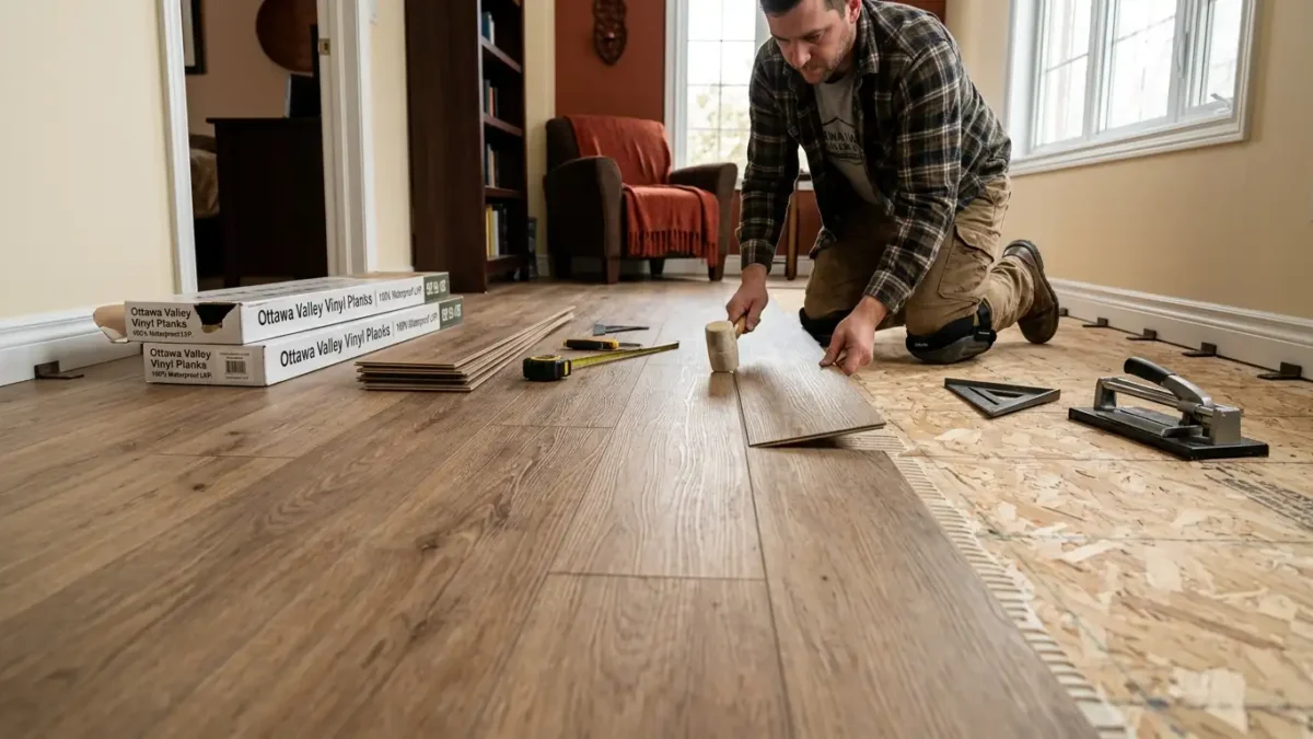 Vinyl Plank Flooring Installation