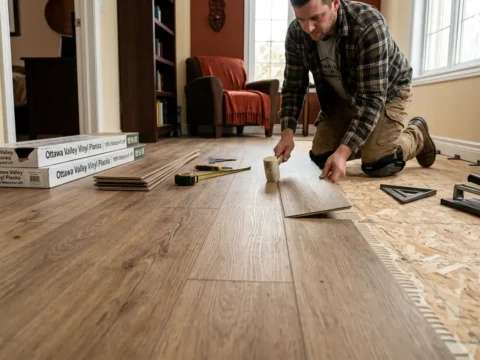 Vinyl Plank Flooring Installation